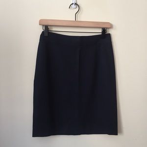 Theory Navy Pencil Skirt